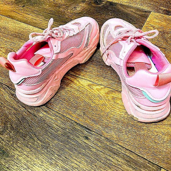 Pink platform sneakers - Picture 7 of 7